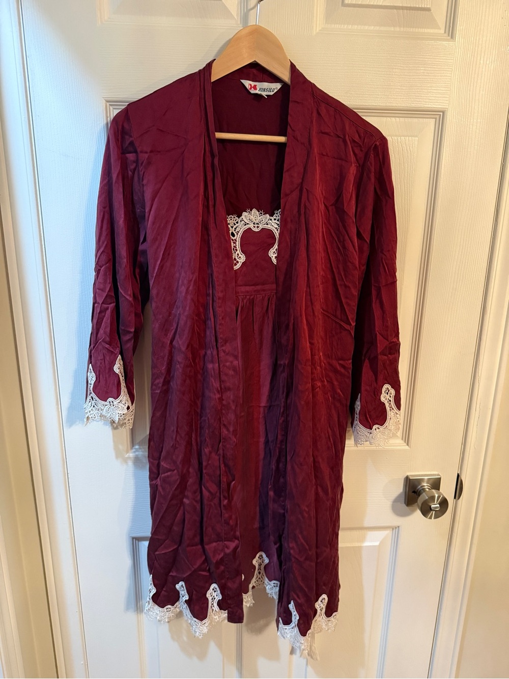 Women 100% mulberry silk nightgown